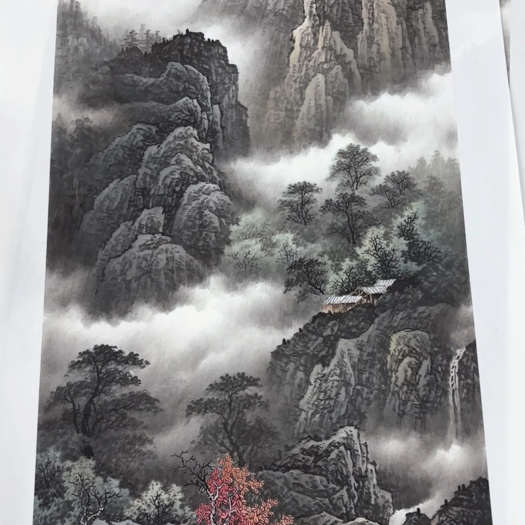 国画旺****)王月 三尺山水