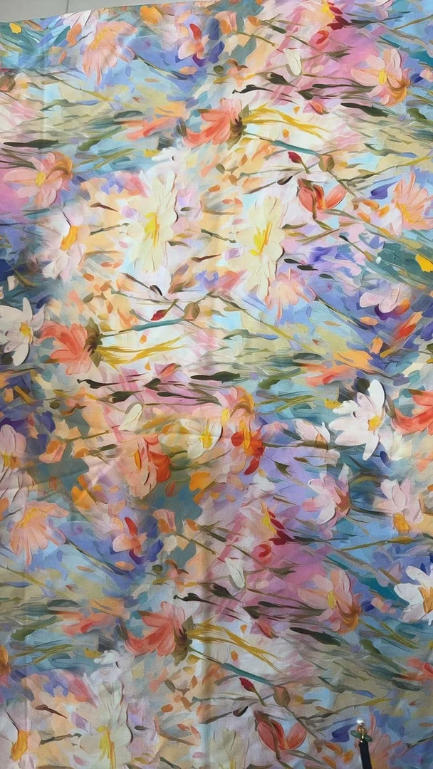 棉绸夹被夏季柔软印花加密人造棉单人无填充