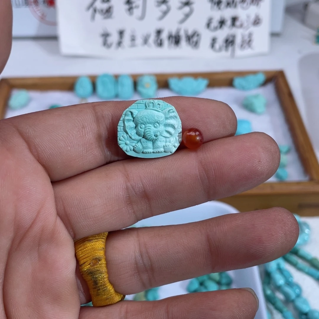 沫***言南红玛瑙未镶嵌颈饰027