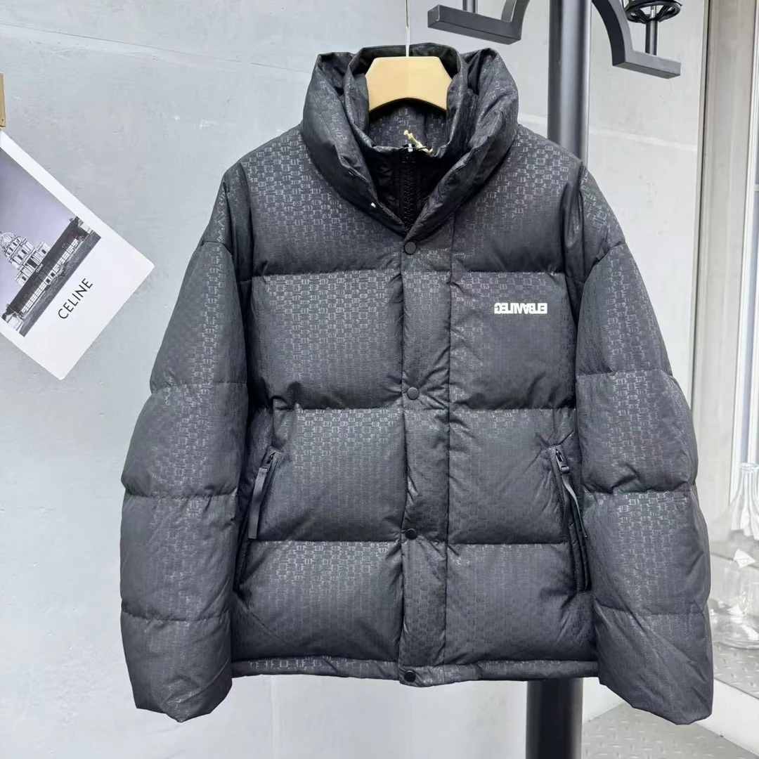 【谜鹿9862】冬季新款加厚保暖男士连帽防寒服棉服外套谜鹿9862*羽