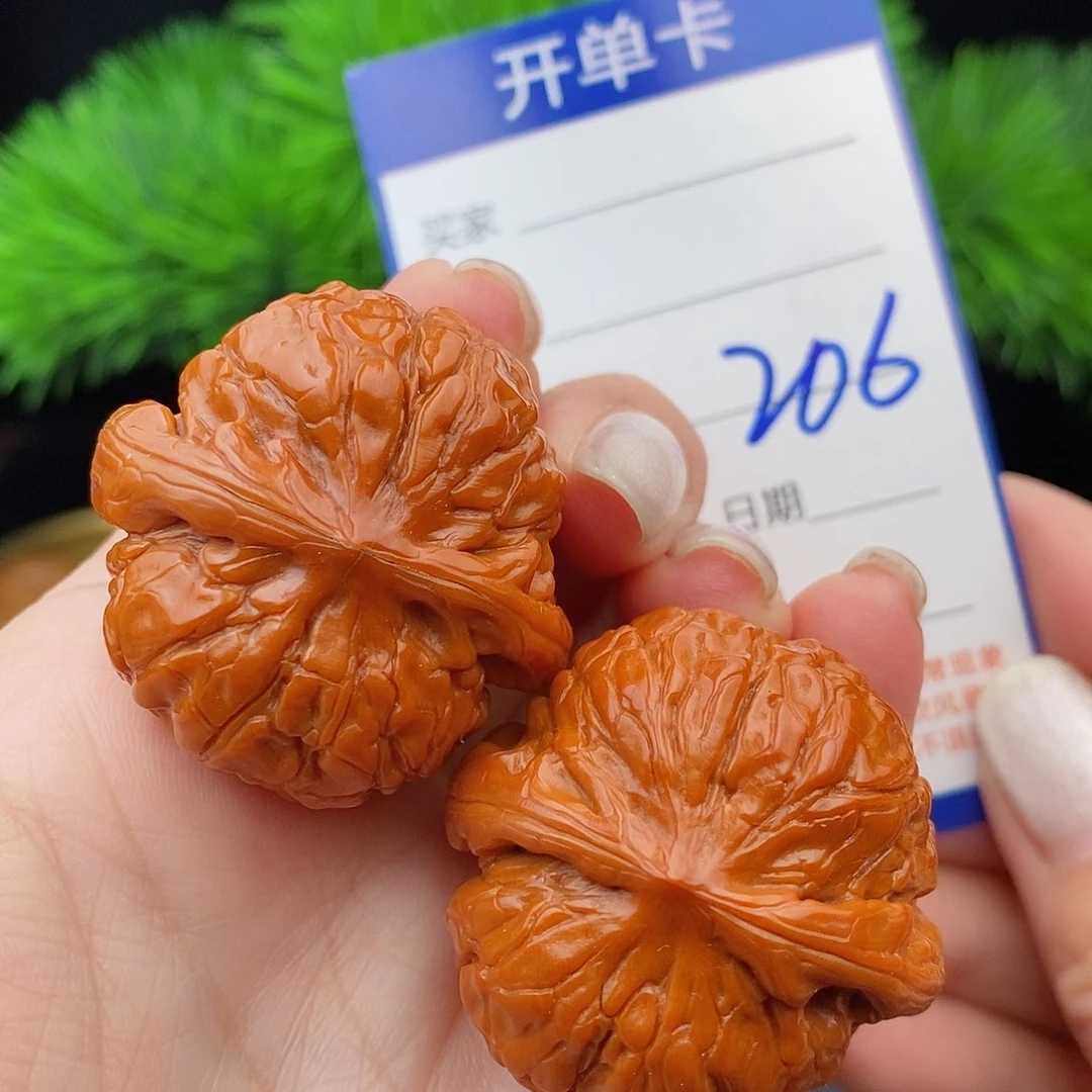 文玩核桃把件37甲骨文206