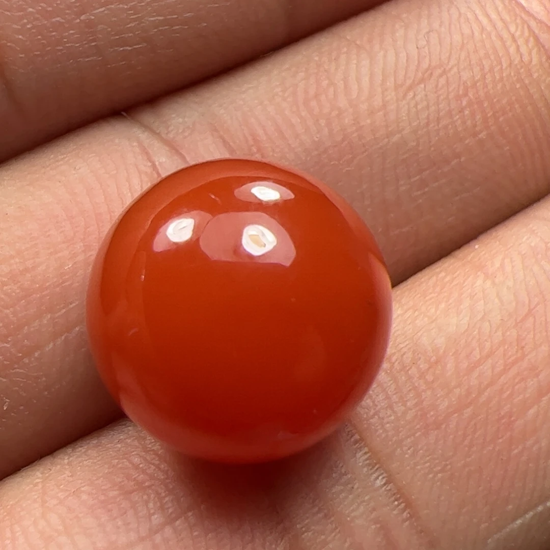 南红玛瑙珠子未镶嵌