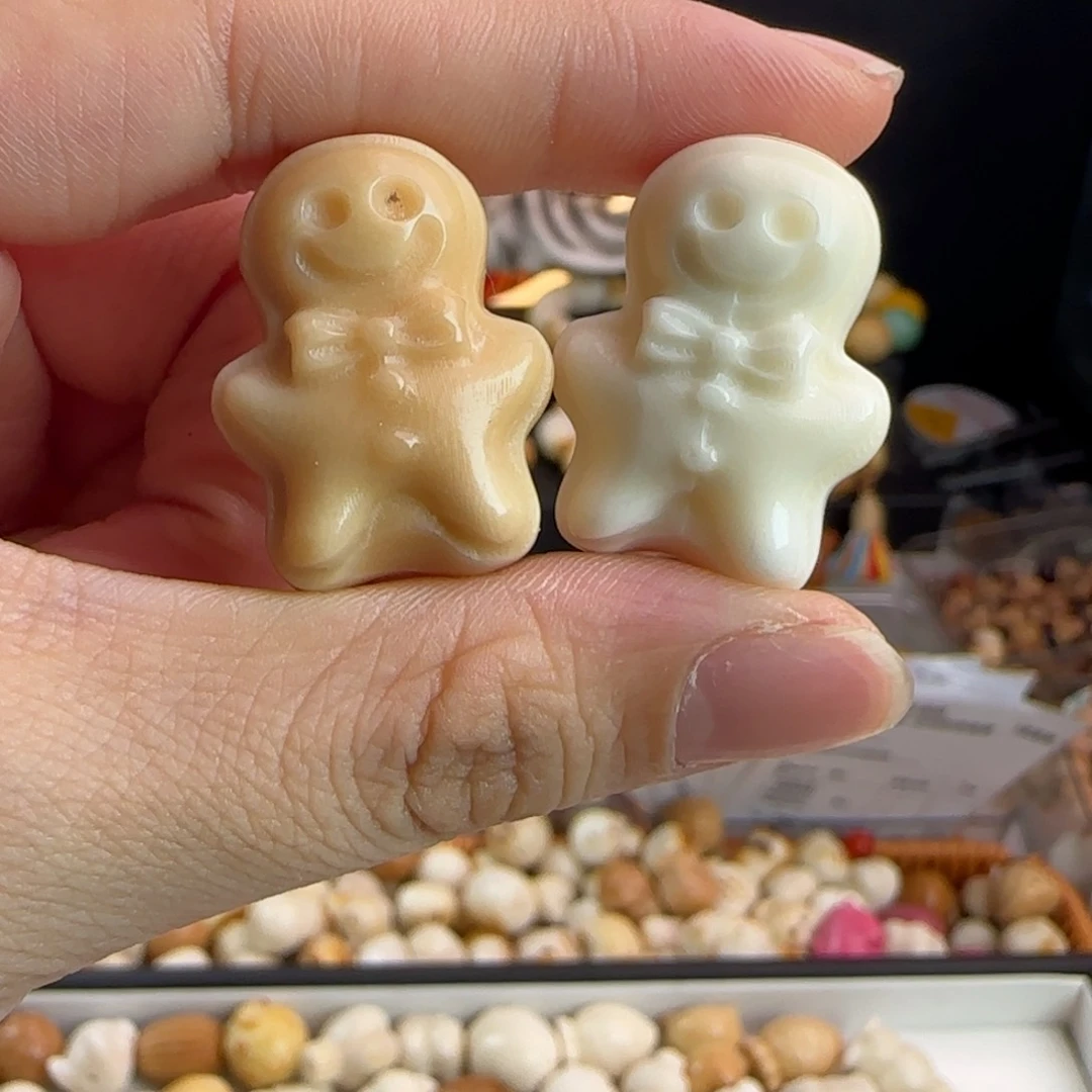 菩提根/象牙果手串全品牙果卡28姜饼人2颗（备注颜色）