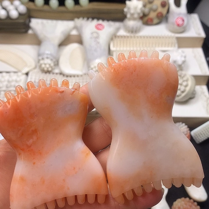 寿山石金墩2个寿山石