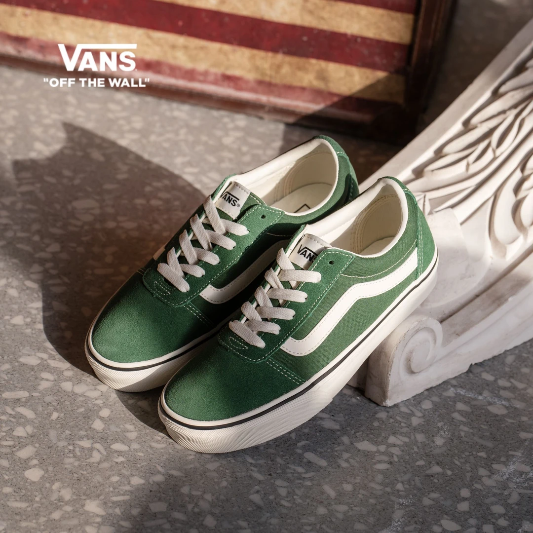 【欧若风】VANS范斯官方Ward复古绿色低帮个性街头运动鞋HTSDVS