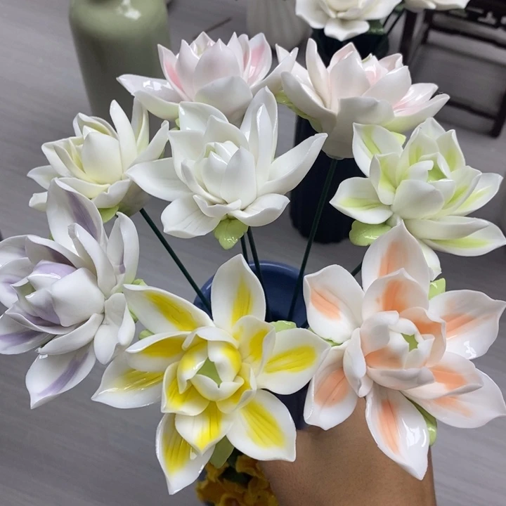 陶瓷陶瓷材料加工7朵