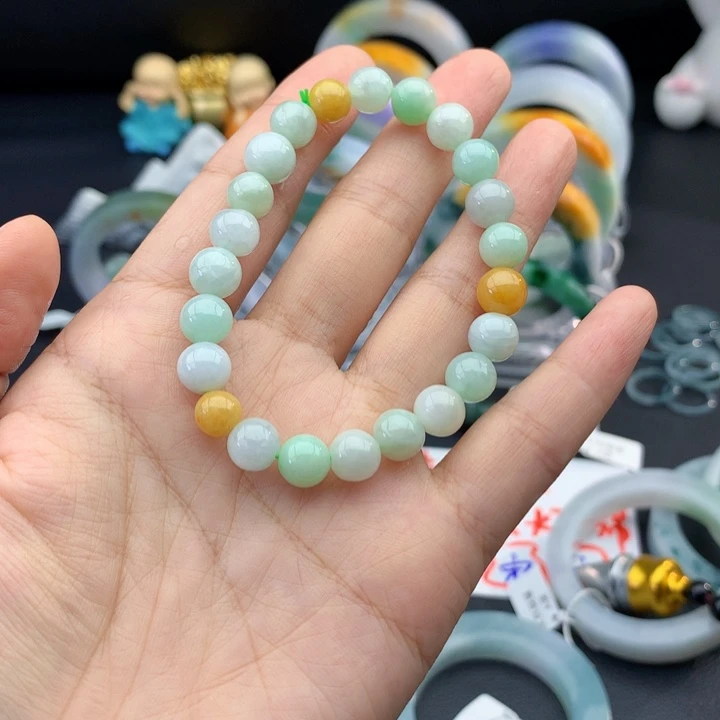 未镶嵌手链翡翠芸*