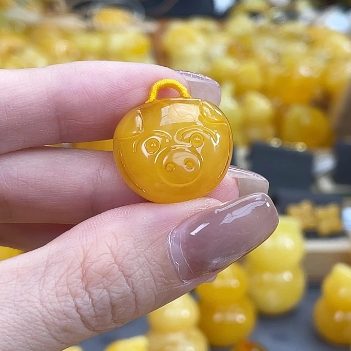 琥珀未镶嵌珠宝奇石琥珀蜜蜡J39