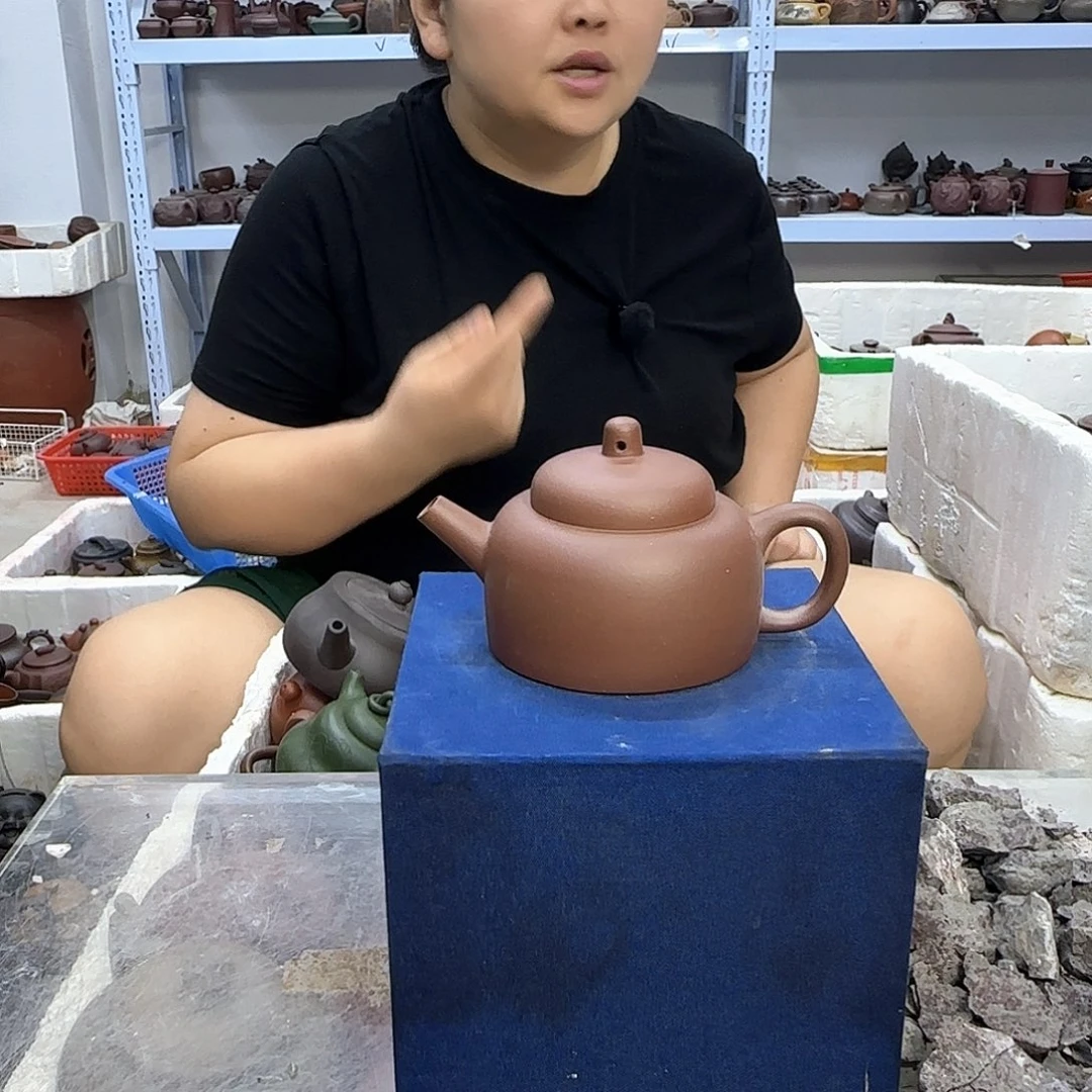 茶壶紫砂宜兴紫砂壶瑕疵