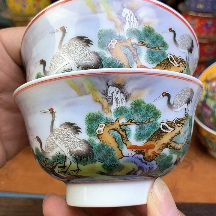 景德镇陶瓷藏式茶碗