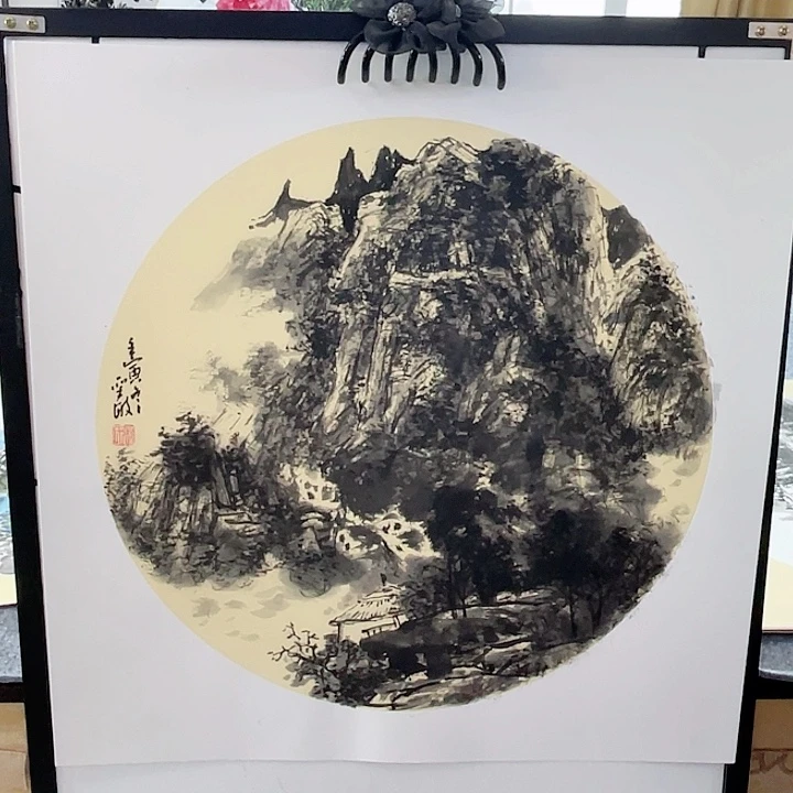 国画张圣敏先生纯手绘作品