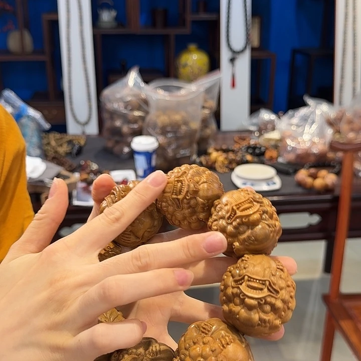 维腊木（绿檀）其他5.0貔貅单圈八方招财