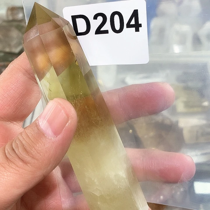 水晶天然水晶柱子D204未镶嵌歪***呢