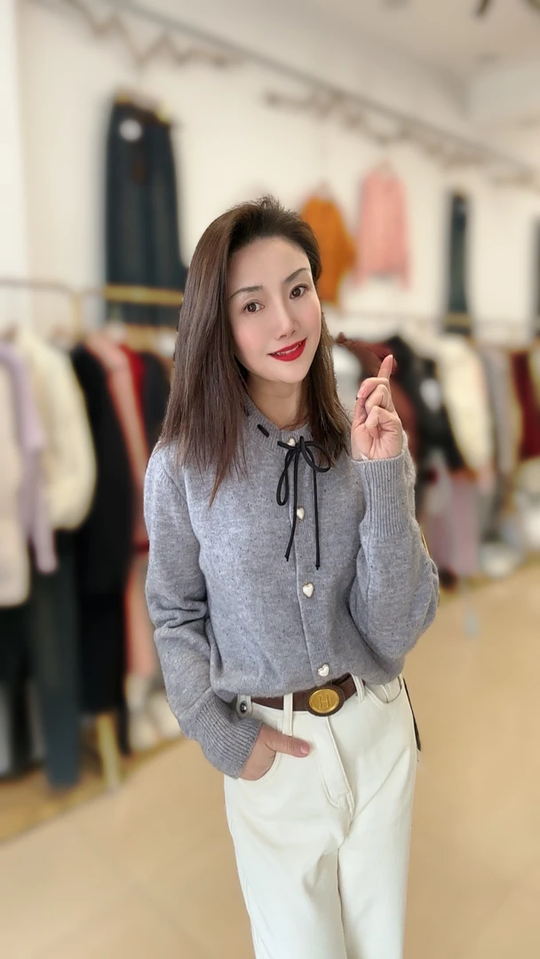 珂莲姿9763款时尚年轻款开衫