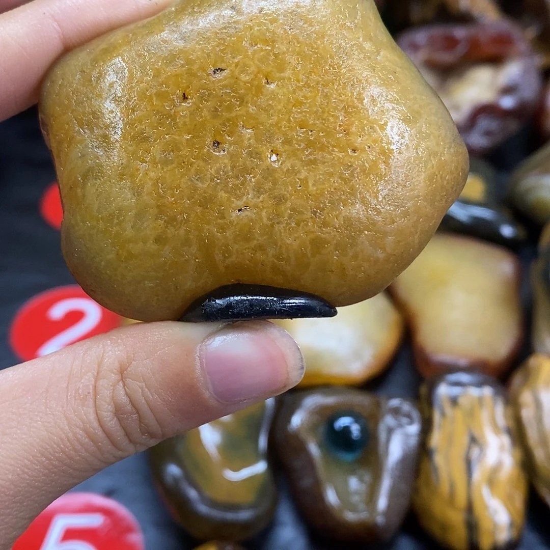 玛瑙/玉髓未镶嵌手把件