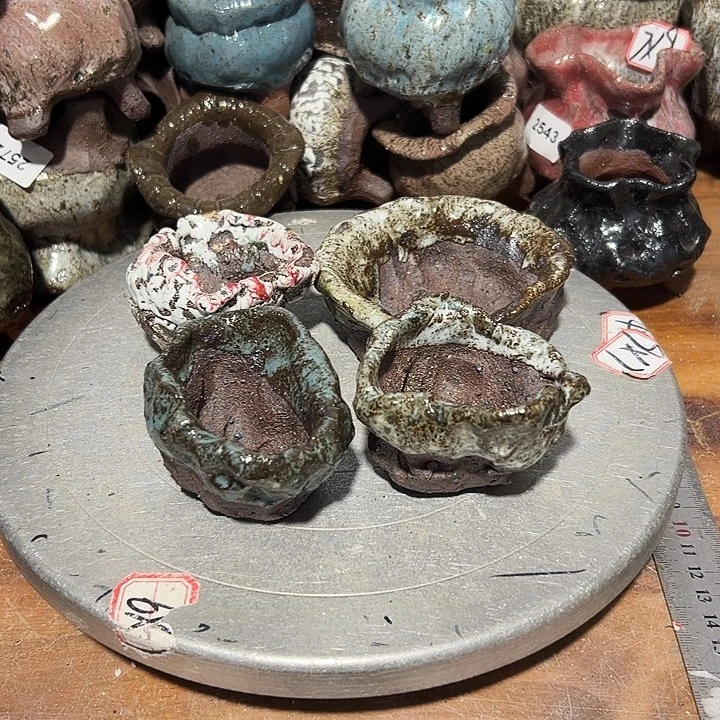 粗陶花盆制作就这样了，