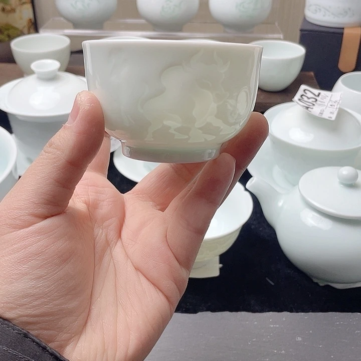 杯子景德镇青白瓷
