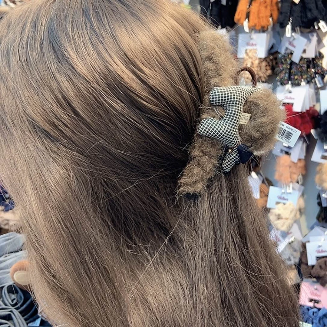 布艺铁合金新款抓夹