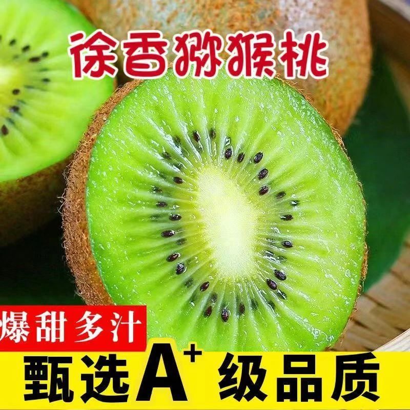 正宗【陕西 眉县徐香猕猴桃】当季新鲜水果 绿心奇异果 香甜多汁