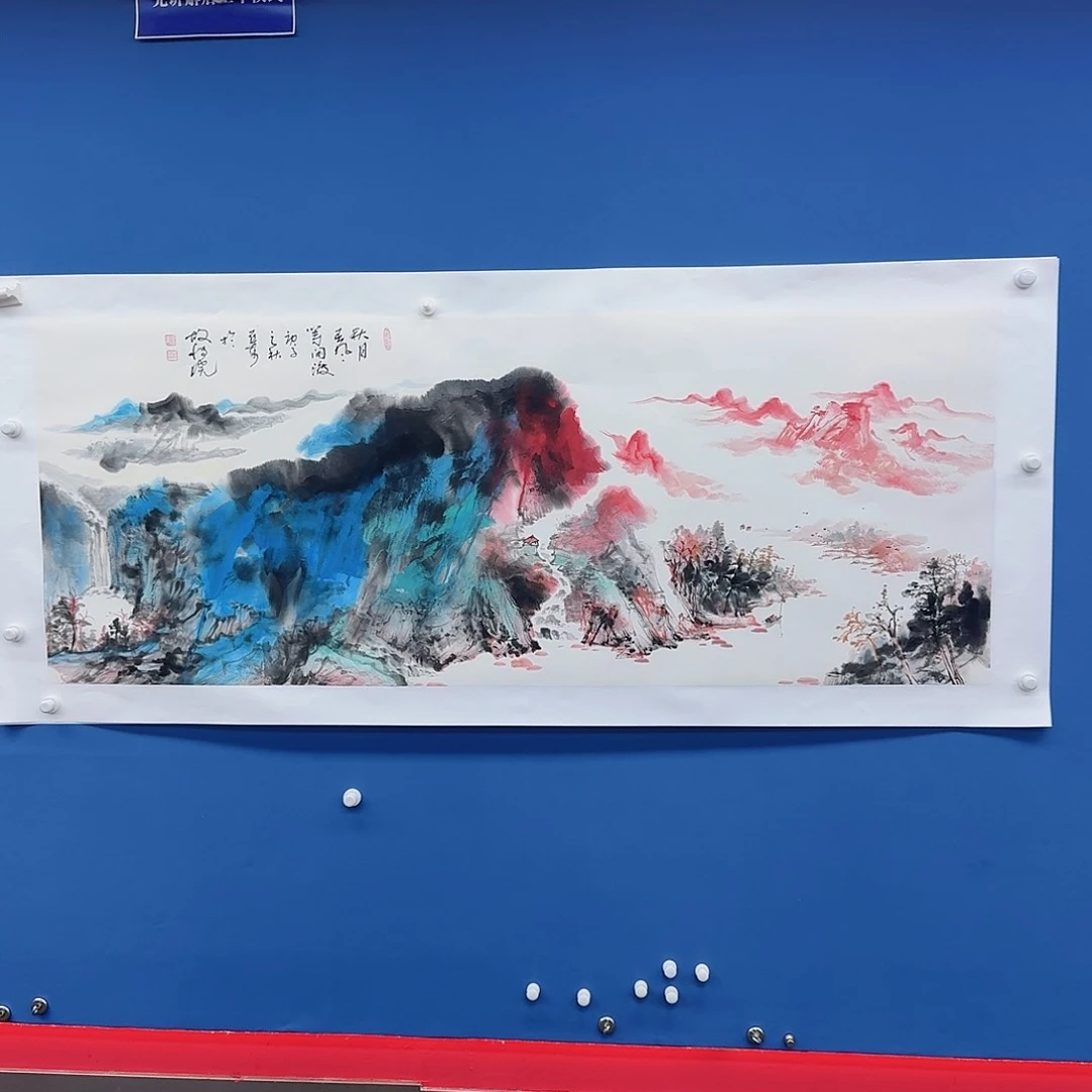 国画多次参加国内外大型