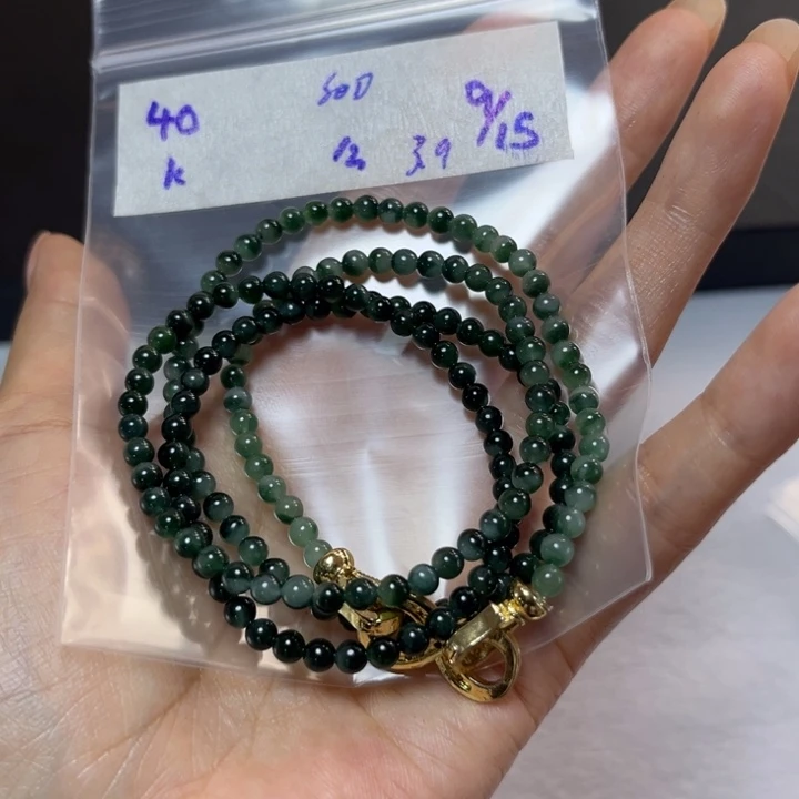未镶嵌定制翡翠项链