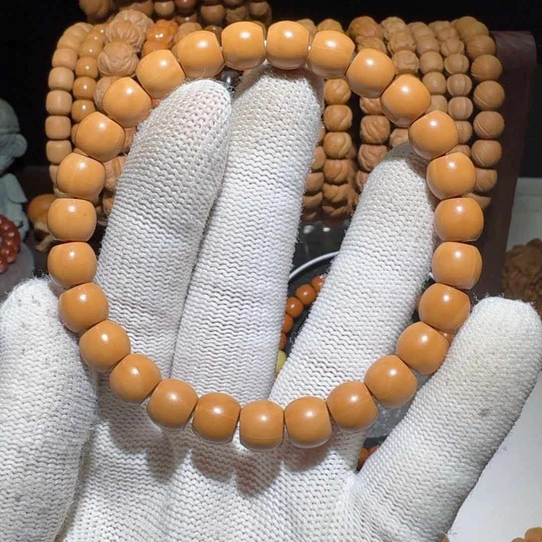 ￴***￴猴头核桃手串直切