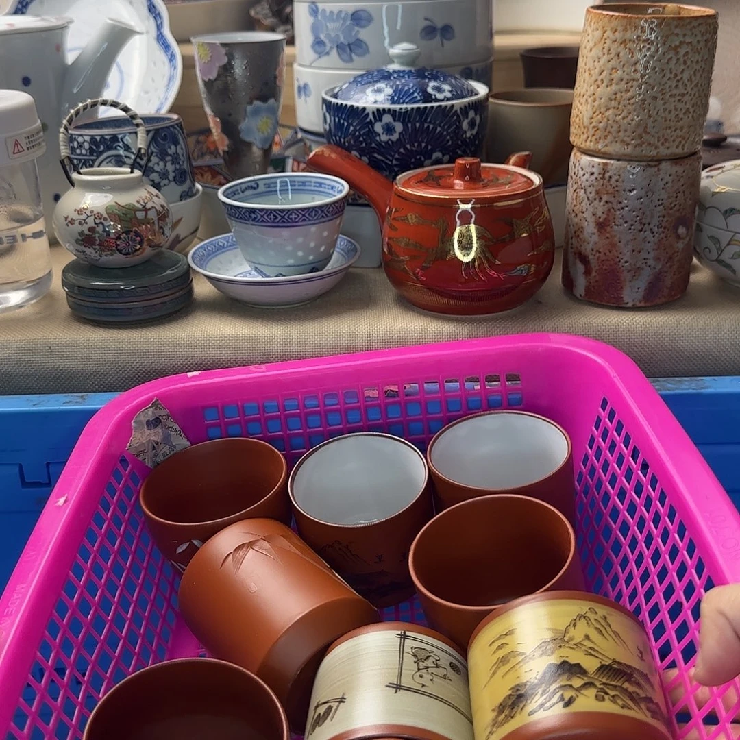 明***间瓷片回流日瓷全场满18米包邮