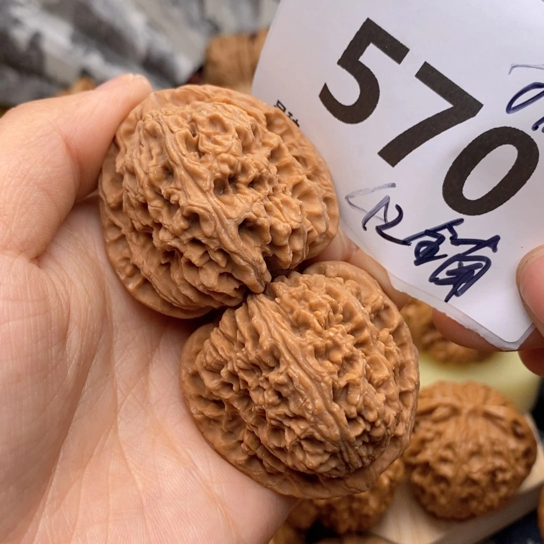 文玩核桃把件570号42全南