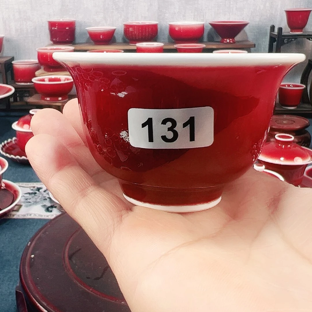 景德镇陶瓷原矿郎红茶具