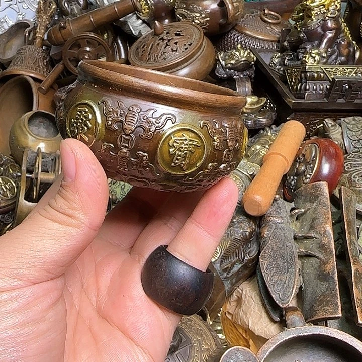 铜器办公室茶室摆件