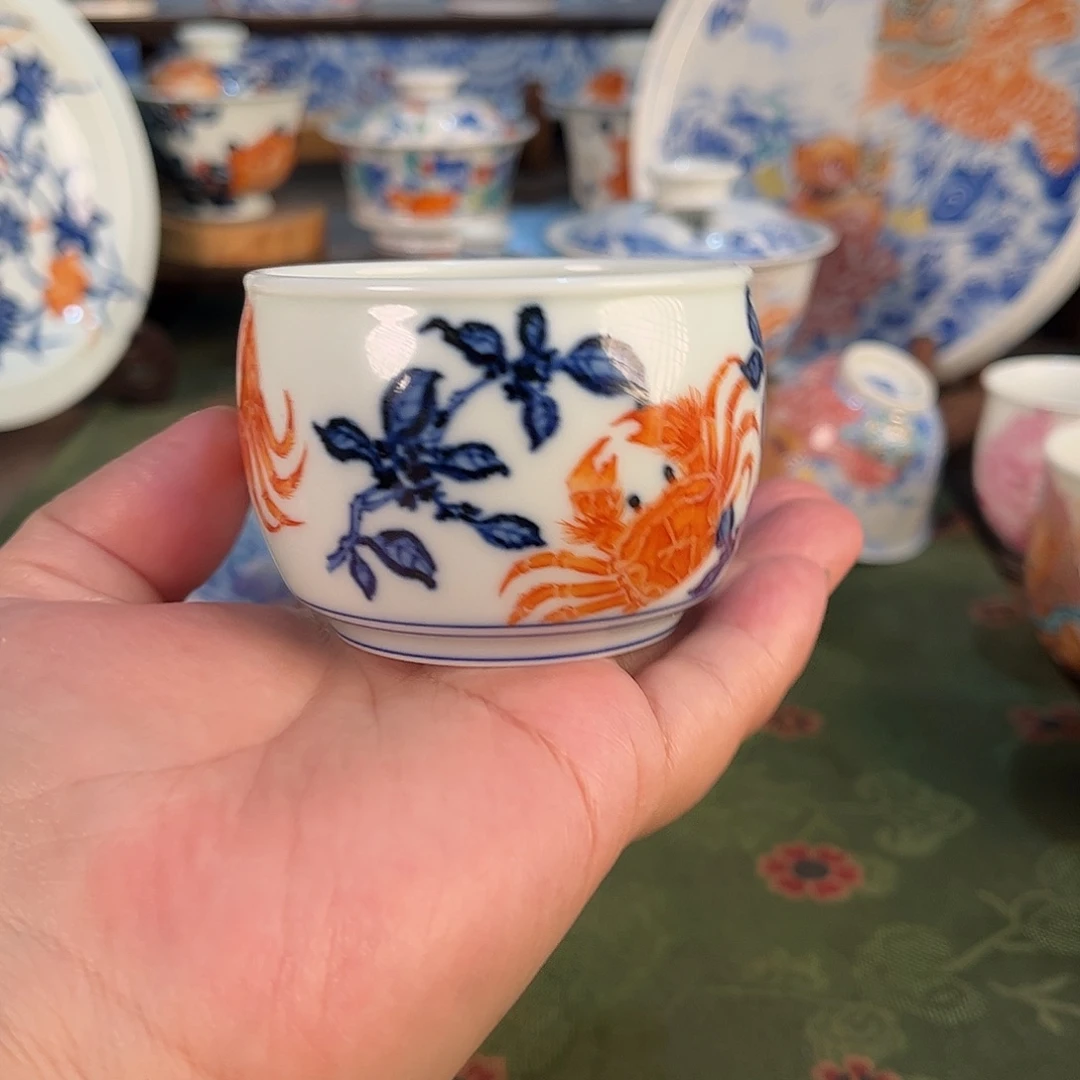 有钱花螃蟹桂花杯