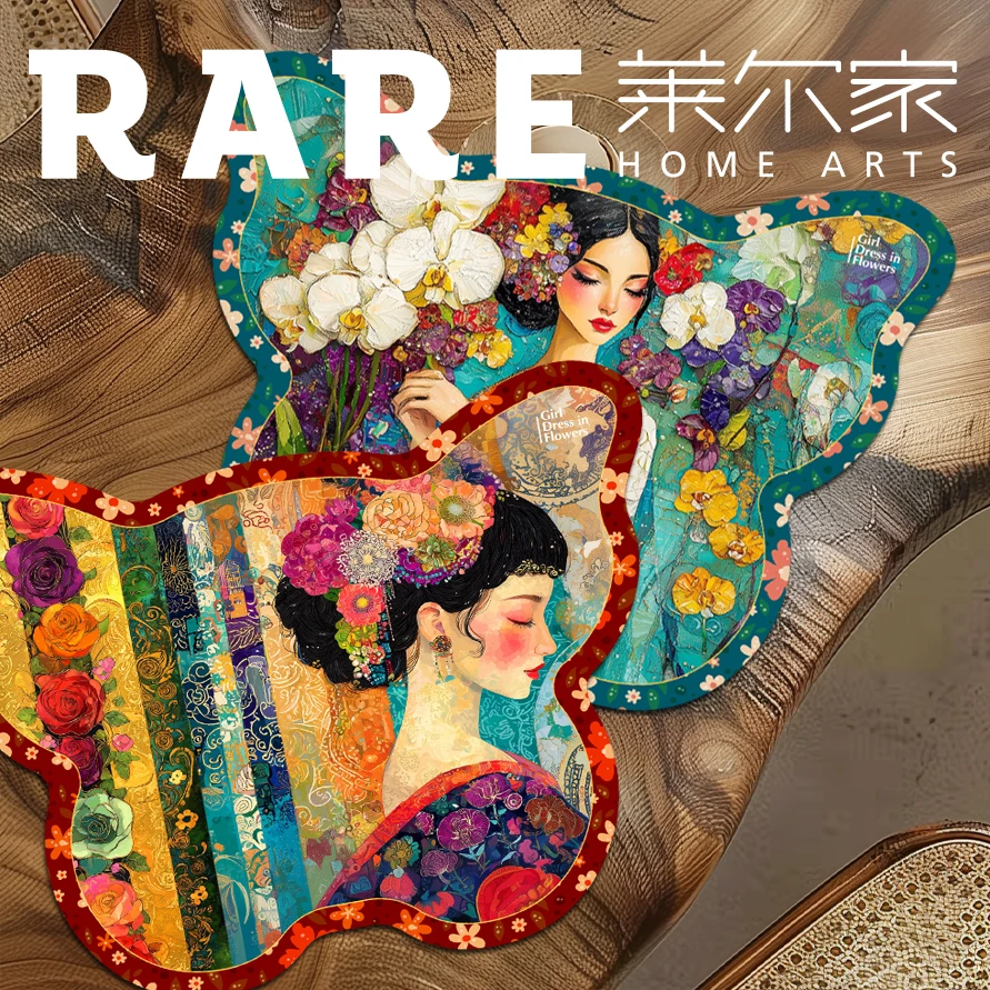 【买一赠一】花房姑娘30*40硅藻泥垫子沥水垫