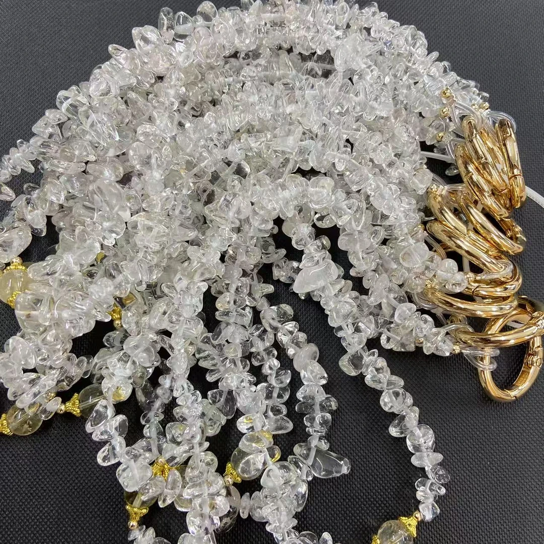 白水晶随型手机链  多样性发其一【SJ0123】