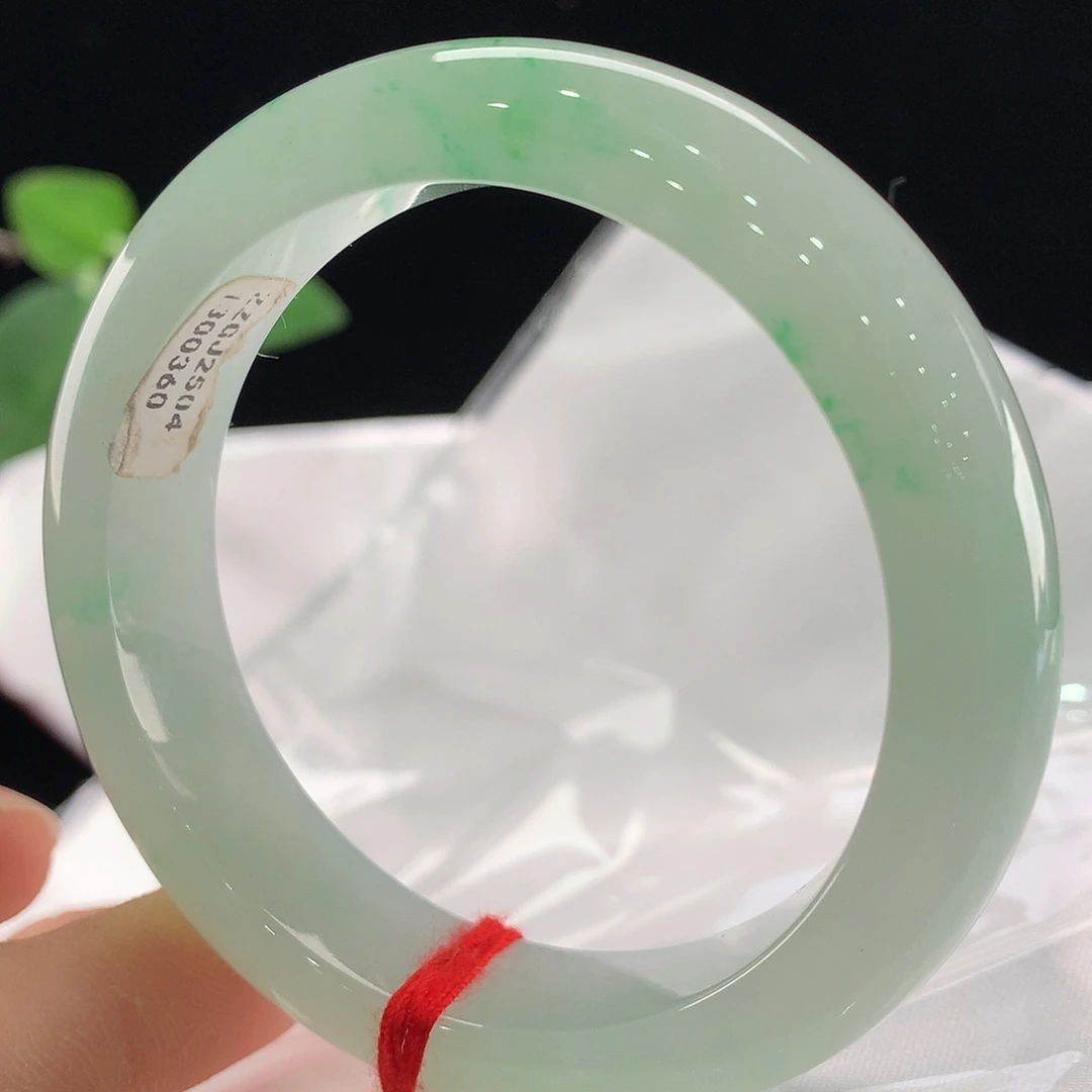 未镶嵌手镯翡翠49圈口-0360