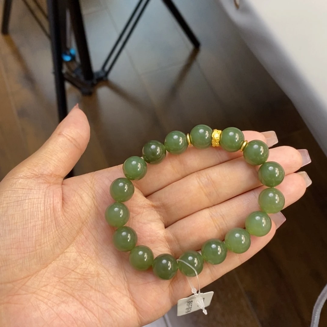 手串未镶嵌和田玉卡12