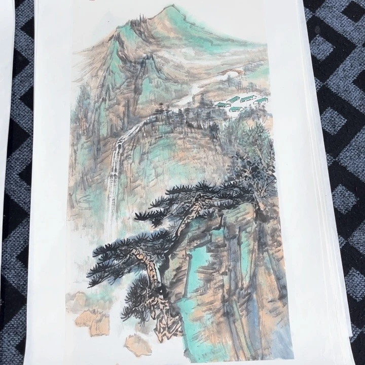 国画100/50纯手绘国画作品