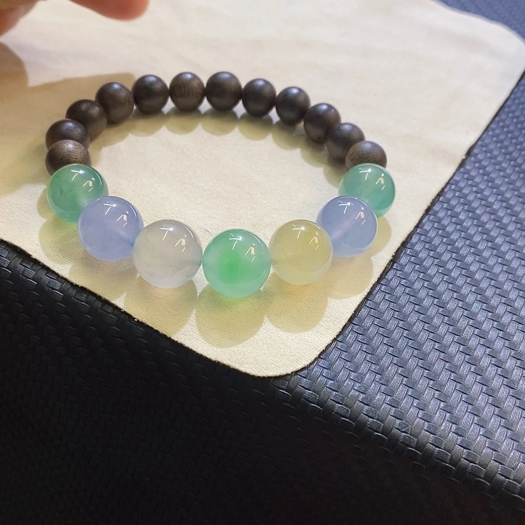 颈饰未镶嵌翡翠福利半串