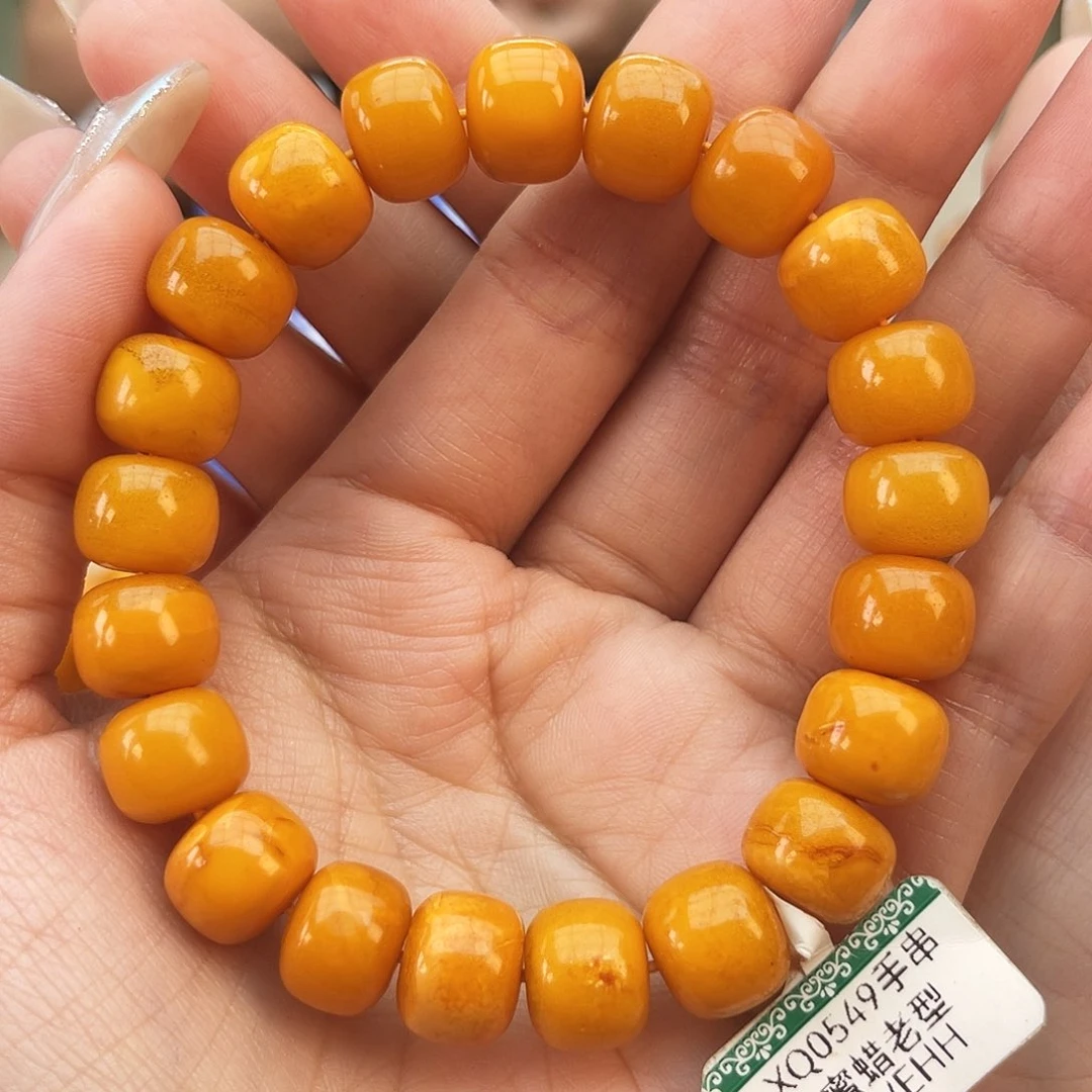 未镶嵌琥珀手链11m妖花