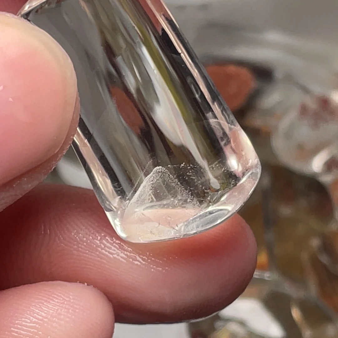 两***极水晶吊坠(不含链)未镶嵌