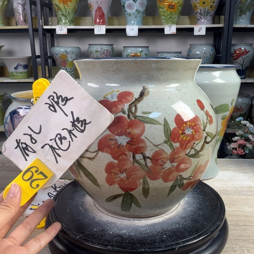 罐1tc景德镇陶瓷花盆