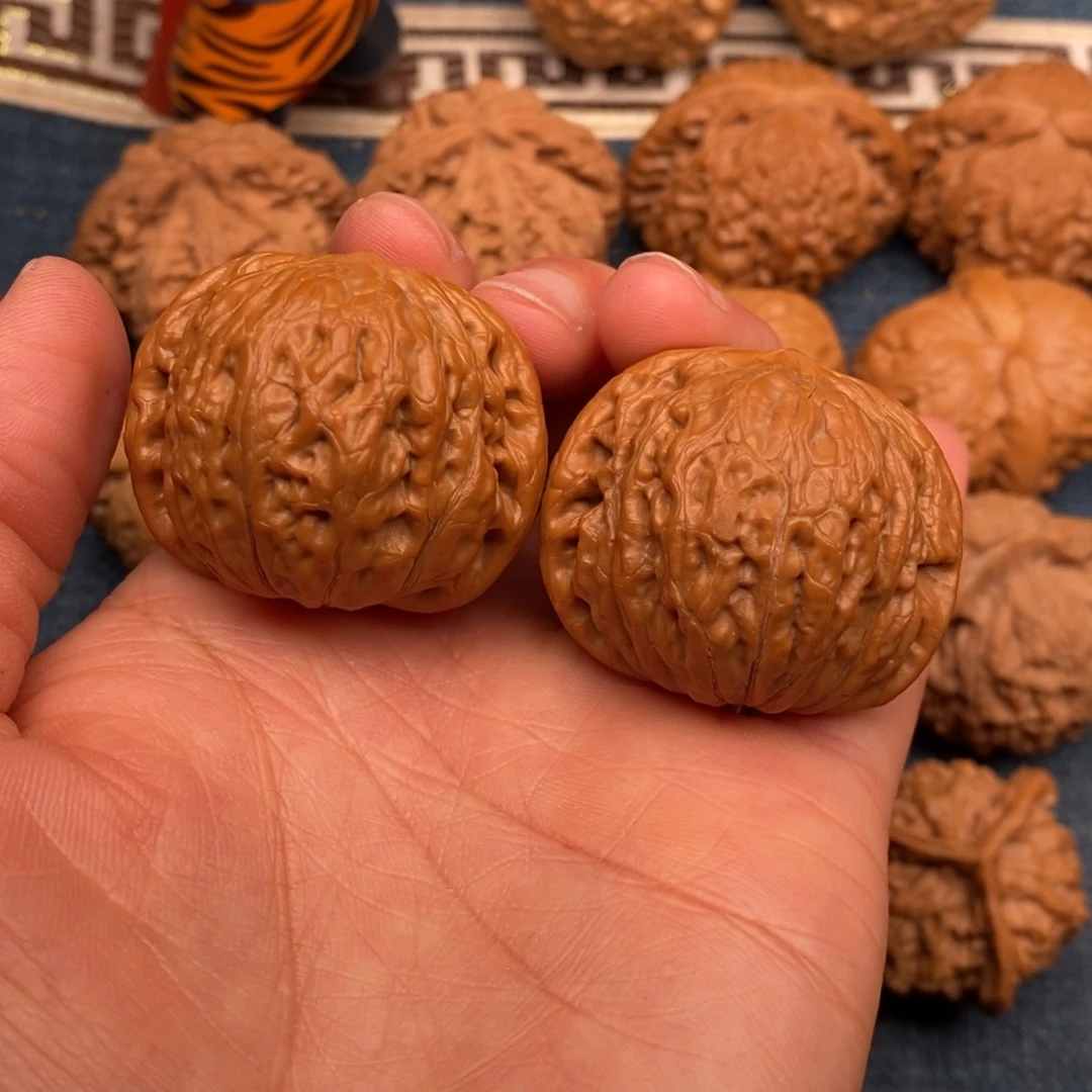 文玩核桃把件39铁锤