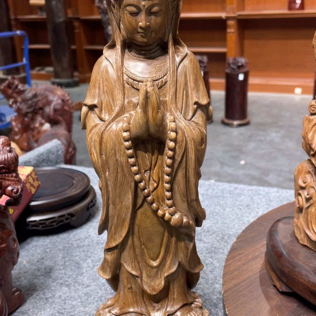 木妙**缘观音摆件创意