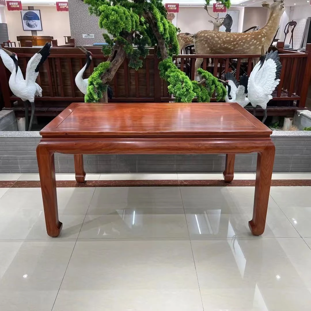 雍博堂-148长方台餐台餐桌长方桌写字桌家用中式外尺寸152*94*78