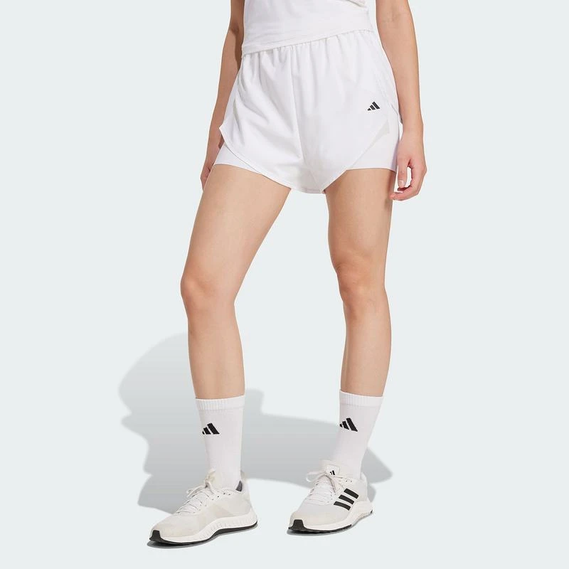 Adidas阿迪达斯女子WTR D4T 2IN1SH训练休闲短裤KB3141