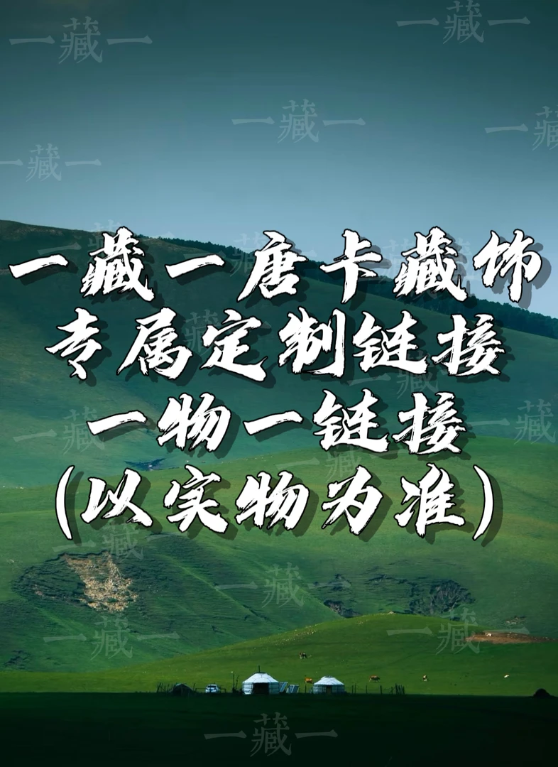 定制链接 唐卡/天zhu直播间一物一链接（以实物为准）西藏拉萨直发