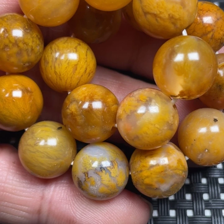 玛瑙/玉髓颈饰未镶嵌冰*