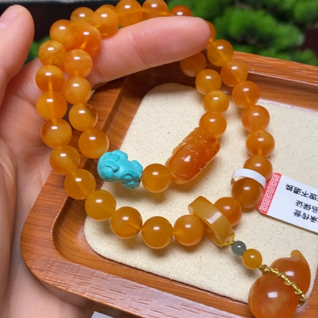 【闪购商品】手链蜜蜡未镶嵌手串