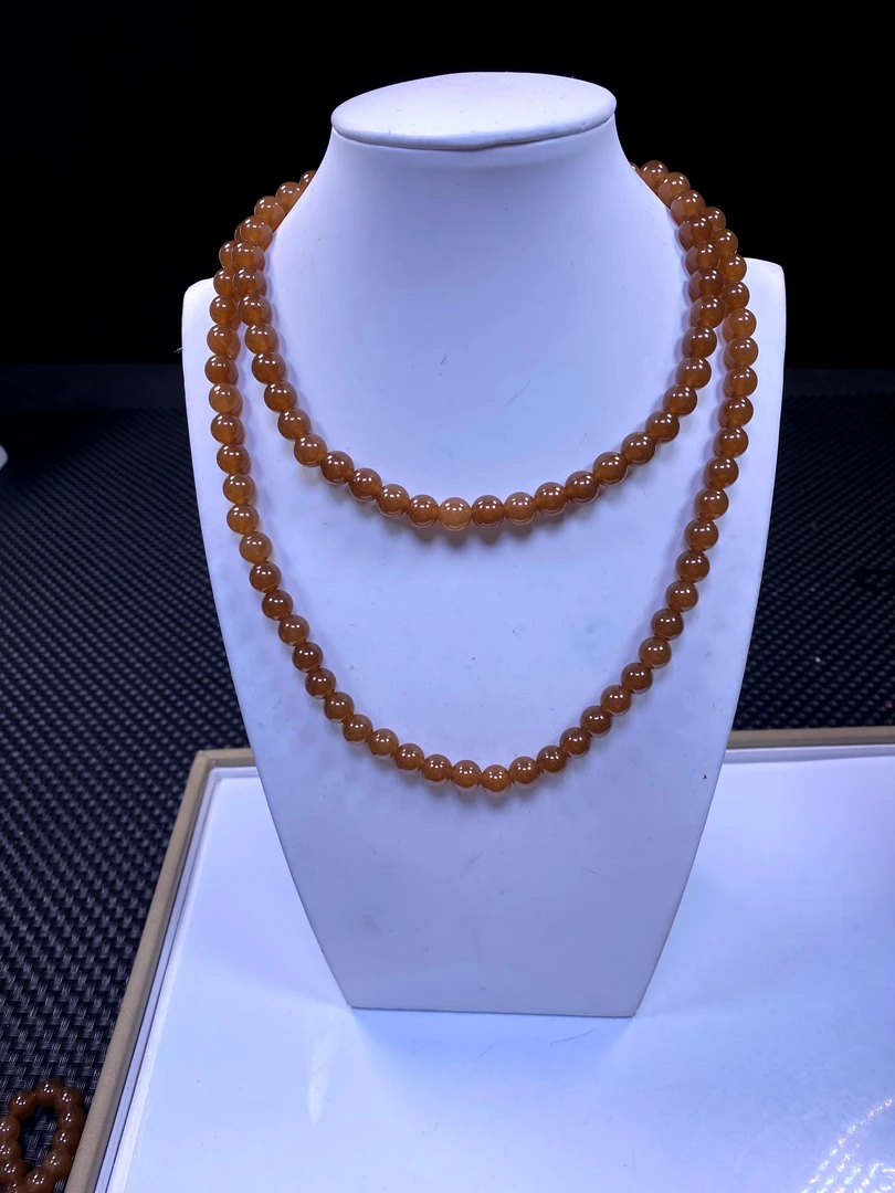 老红108 8mm项链发一条33J99