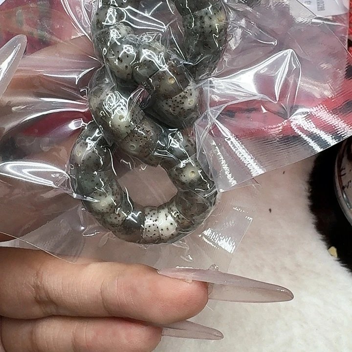 星月菩提手串440荣耀灰星月菩提猪大肠10单圈