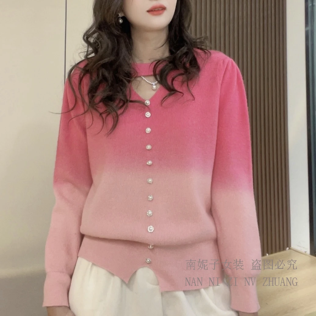 南妮子女装严选401-600时尚气质2025秋冬穿搭新款小香百搭针织衫